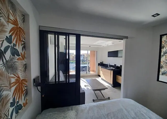 Cap'nomad Cote - Balcon - Piscine - Parking * Agde