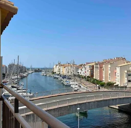 Cap'nomad Cote - Balcon - Piscine - Parking Apartament Agde